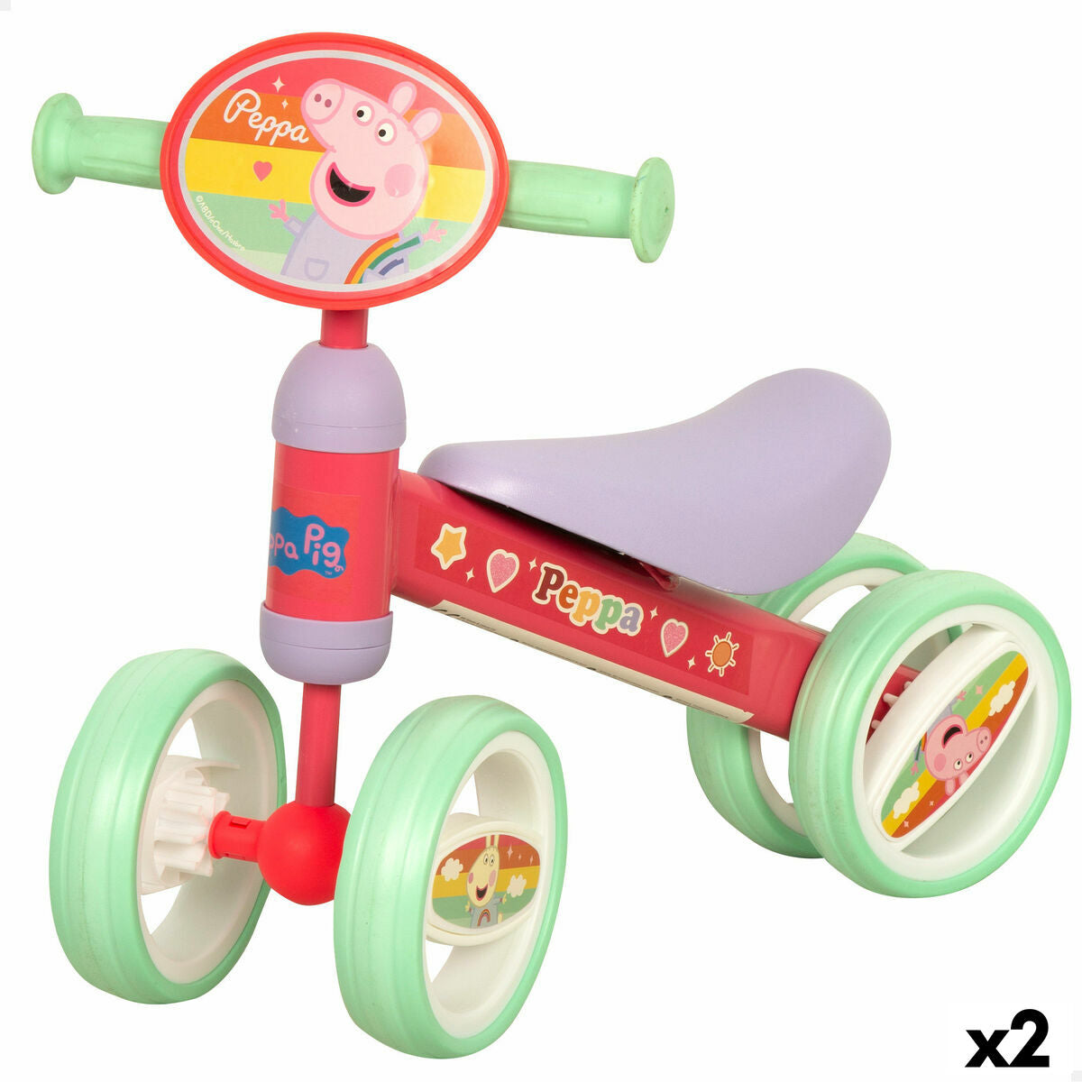 Bicycles, tricycles and baby-walkers
